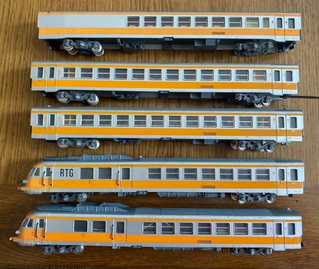 Boîte Vide Jouef Pour Motrice Turbotrain RTG - Référence BD205 8611 - Occasion