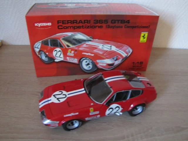 KYOSHO 1/18 FERRARI 365 GTB/4 Daytona Competizione #64