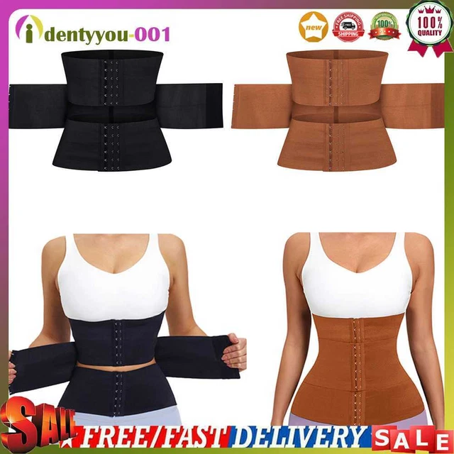 Seamless Waist Corset Belt Adjustable Body Shaper Tummy Belly Slimming Plus Size