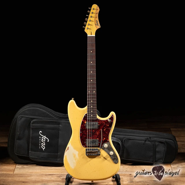 Fano MG6 Oltre Humbucker Guitare Électrique Avec / Housse – Vintage Crème