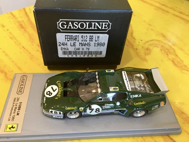 BBR 1/43 Ferrari 550 Maranello LM GT1 #67 2007 Le Mans Modell Selten