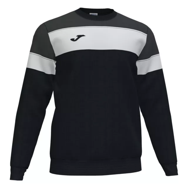 MAGLIA girocollo PER TUTA JOMA SWEATSHIRT CREW IV 101575.110 Top Black/Antracite