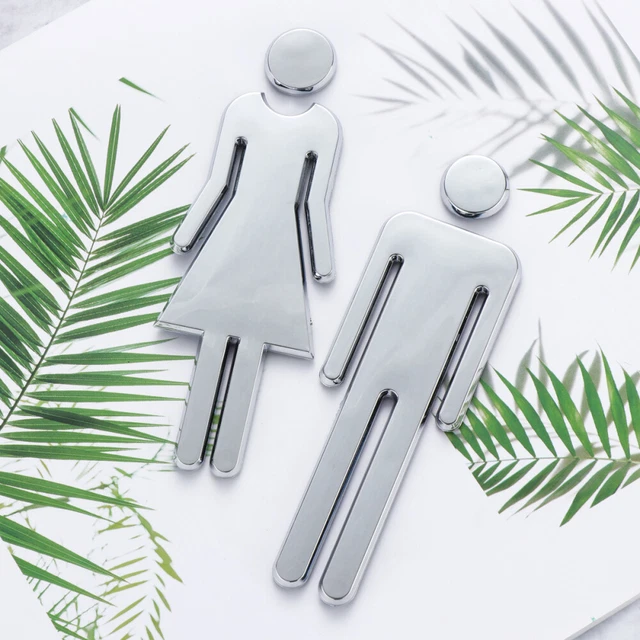 Enseignes En Vinyle Salles De Bains Et Toilettes