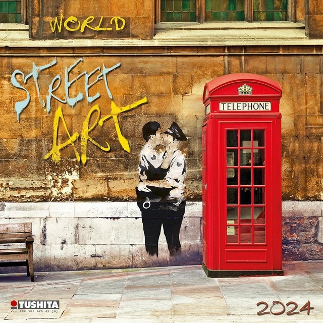 WORLD STREET ART 2024 Kalender 2024 Kalender Mindful editions 28 S