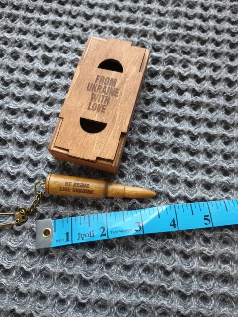 Wood Box & Bullet Ukraine