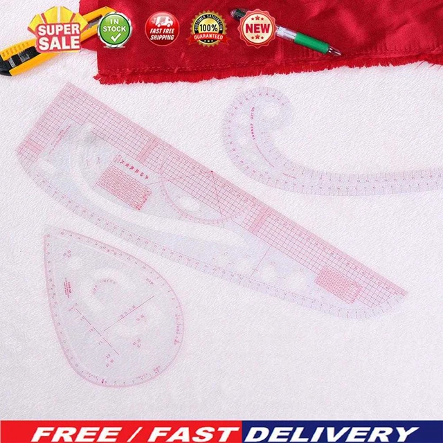 6pcs/Set DIY Multifunktions Quilting Naht nähen Patchwork Zeichnung Herrscher