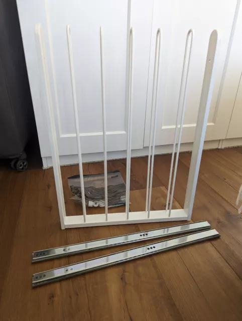 Ikea Komplement pull out trouser rail for Pax wardrobe 50 x 58cm