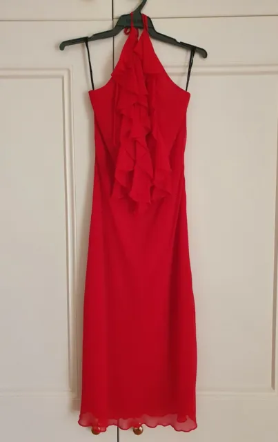 Gian Carlo Made in Australia Ladies Red Dress Size 8