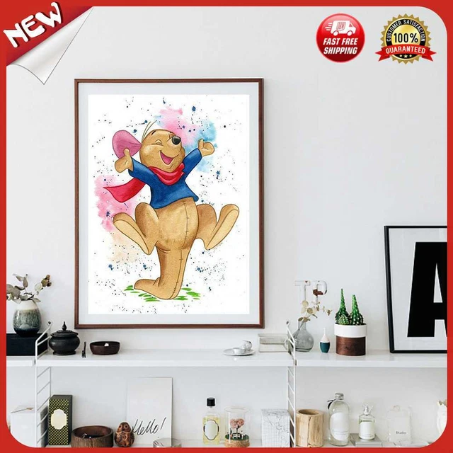 UK 5D Zum Selbermachen Diamant Malsets Voll Quadratischer Bohrer Cartoon Happy Mouse Mosaik Cra