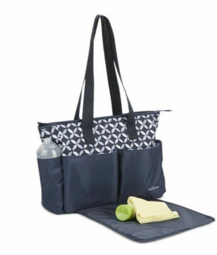 Shoulder diaper Bag Navy 4 Piece Tote Diaper Bag with 6 pockets FREE SHIPPING