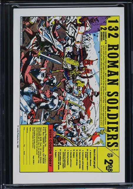 CAPTAIN AMERICA #255 - CGC-9.8, WP - Miller - Byrne - Highest graded! 3