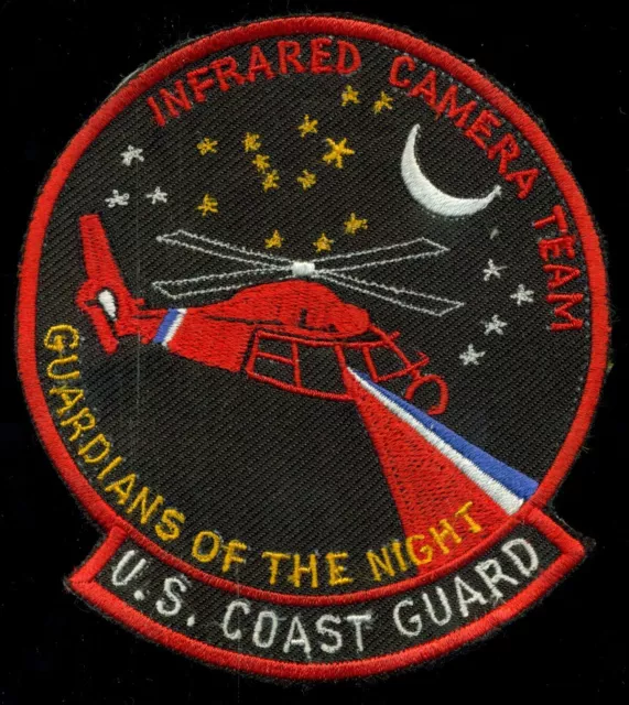 USCG Coast Guard Helicopter Infrared Camera Team Patch CC-1