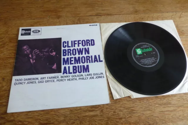 The Clifford Brown Memorial Album UK 1964 1st Stateside SL 10122 Bebop Rare LP