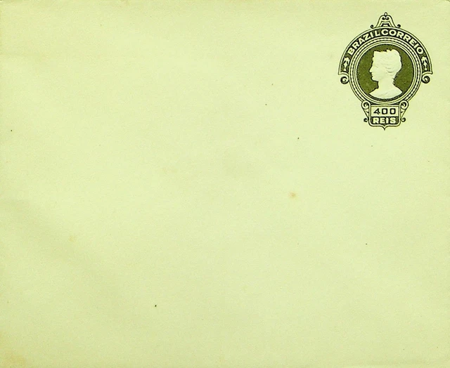 Sephil Brazil 400 Reis Fein Ungebraucht Postal Briefpapier Umschlag