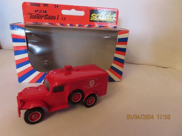 OD93 Camion 1/43 ODEON : DODGE WC54 Firetruck Pompiers – Jumajo