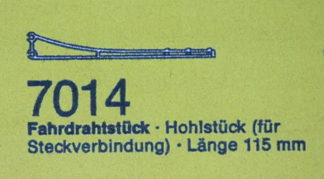 Märklin Oberleitung  7014  10 Stück