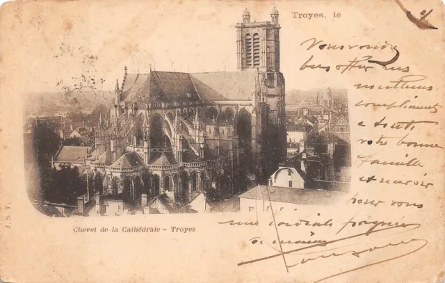 Troyes chevet de la cathédrale