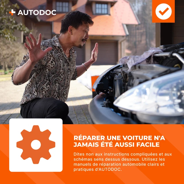 AUTOMEGA Poulie-tendeur courroie trapézoïdale à nervures Galet tendeur 130147410 3