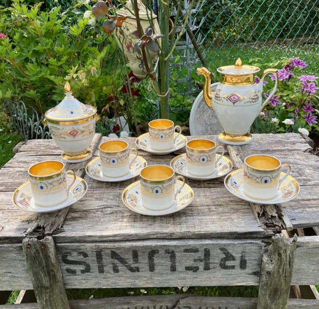Lot De 2 Tasses Anciennes - Manufacture à Identifier (collection)