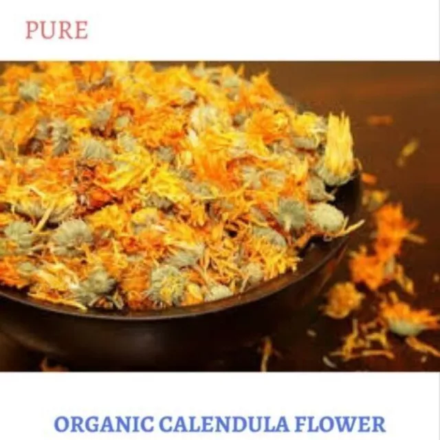 Getrocknete Bio-Calendula-Blüten Kräutertee Premium Qualität FREE POST 2