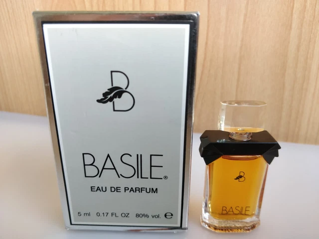 Eau De Parfum Basile Argento - Vintage, Splash 50 Ml, Flacon Vintage, Neuf Sous Blister