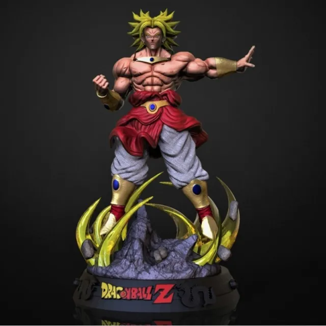 BROLY DRAGONBALL Action Figure  Kit modello resina 3D!!!  UNPAINTED NO LUFFY
