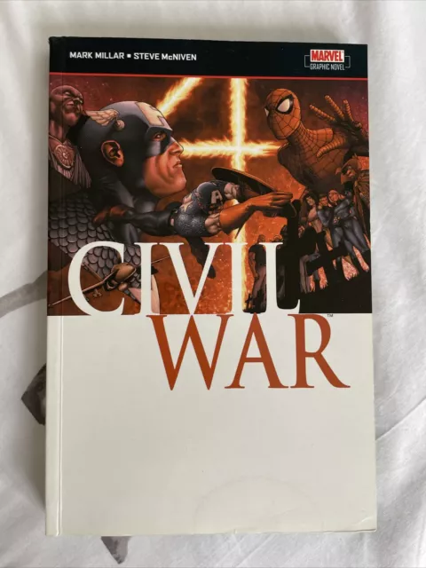 Civil War By Marvel Graphic Novels Spiderman Iron Man Captain America