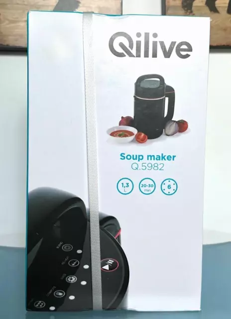 Blender chauffant soup maker Auchan Qilvie neuf