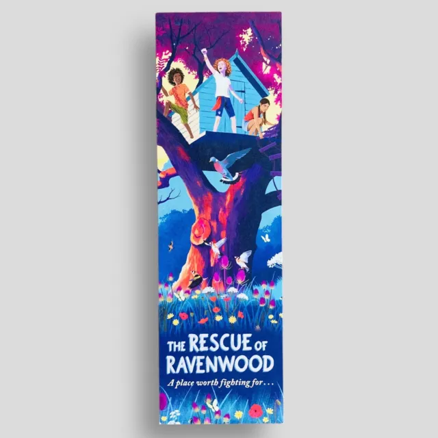 The Rescue Of Ravenwood Collectible PROMOTIONAL BOOKMARK -not the book