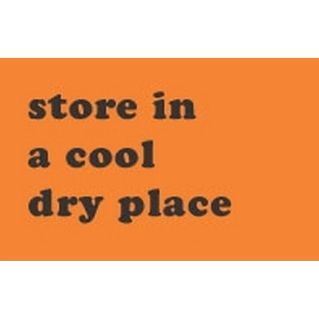 3" x 5" Store In Cool Dry Place Labels (500 per Roll)