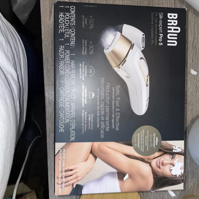 Braun Silk-Expert Pro 5 PL5137 IPL Permanent Hair Removal System Braun Silk-Expert Pro 5 PL5137 IPL Permanent Hair Removal System