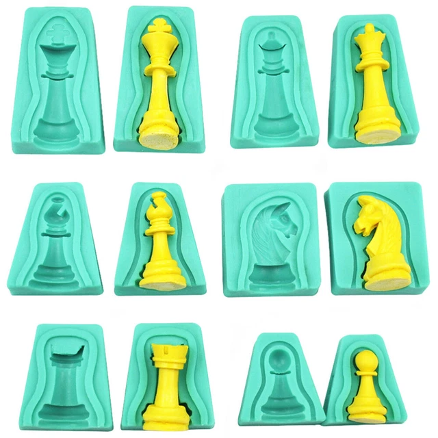 1 juego/12 piezas de moldes de azúcar fondant pudín hágalo usted mismo tachuelas para orejas de resina