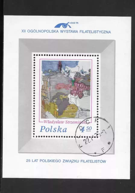 M2530 Poland Polska Philatelic Exhibition Souv Sheet