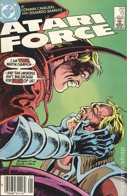 Atari Force Mark Jewelers #13MJ FN 6.0 1985 Stock Image