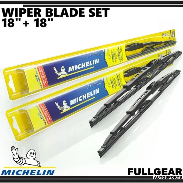 18" & 18" WIPERS for MICHELIN HIGH PERFORMANCE WINDSHIELD WIPER BLADES for FORD