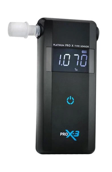 Rango De Medición Electroquímica Breathalyser X-3 - Batería 0/4‰ 2X Aaa 109X