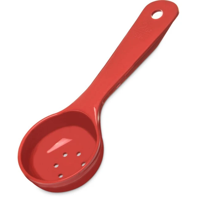 Carlisle 496205 Measure Miser 2 Oz. Perforated Portion Control Spoon