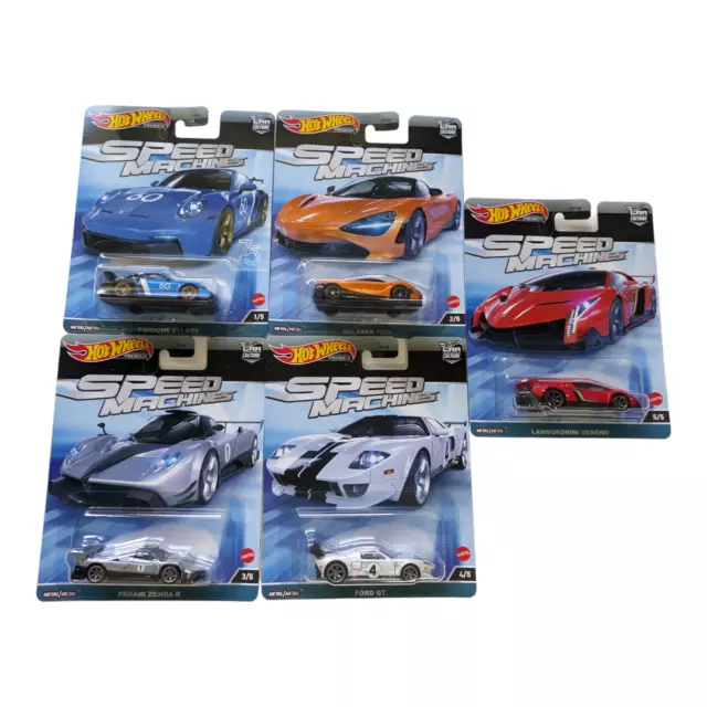 Hot Wheels HKC46 Car Culture Speed Machine - Ford GT [Ages 3 and Up]