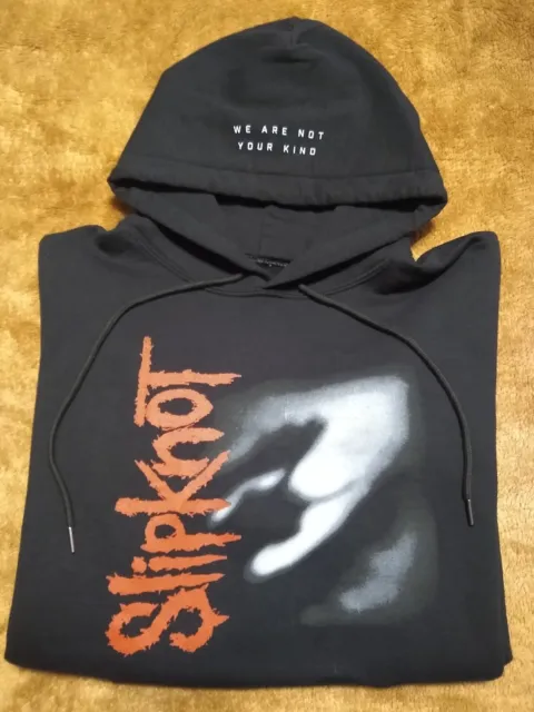 Slipknot 2019 We Are Not Your Kind Long Sleeve Band Hoodie Size Large