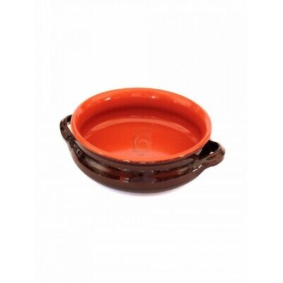 27.0 cm Terracotta Excelsa Antichi Sapori Tegame 2 Manici Marrone 
