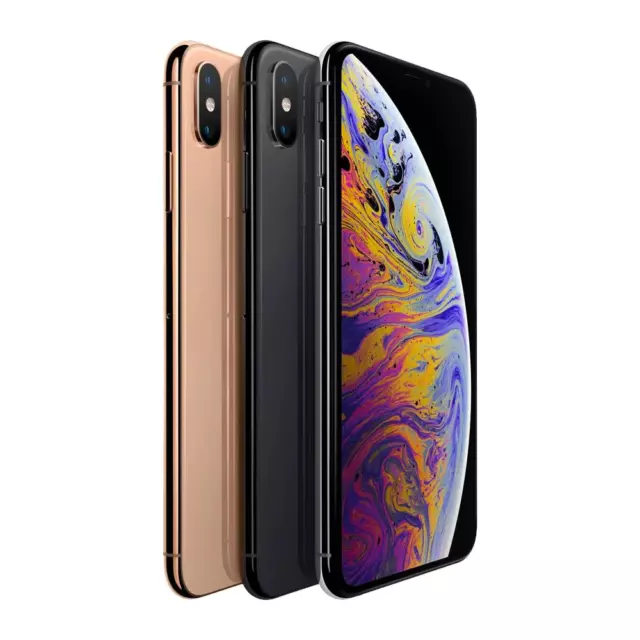 Apple iPhone XS Max Unlocked 64GB/256GB/512GB All Colours - Good Condition