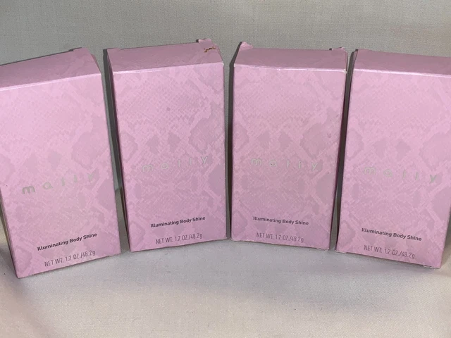 Mally Illuminating Body Shine (paquete de 4) 1,7 oz cada uno nuevo en caja envío gratuito #1