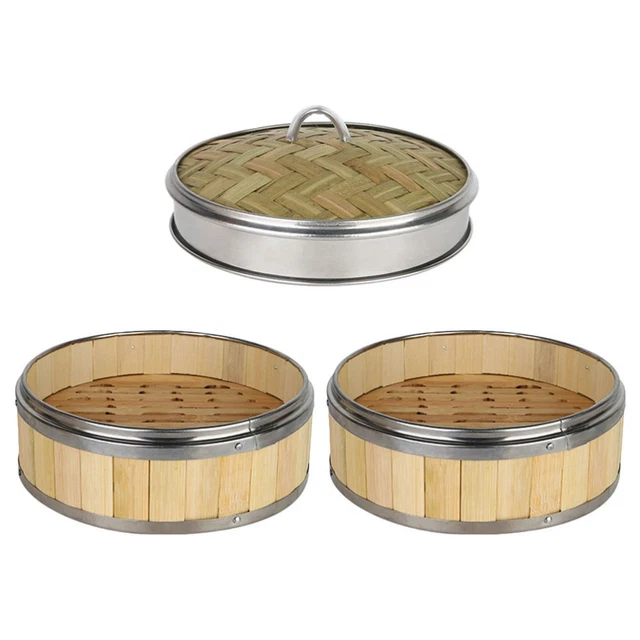 Chinese Steamer Basket Steam Basket Pot Xiao Bao Steamer Commercial
