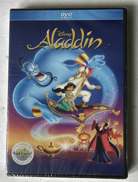 WALT DISNEY’S ALADDIN 1992 (DVD, 2019) Signature Collection New FREE ...
