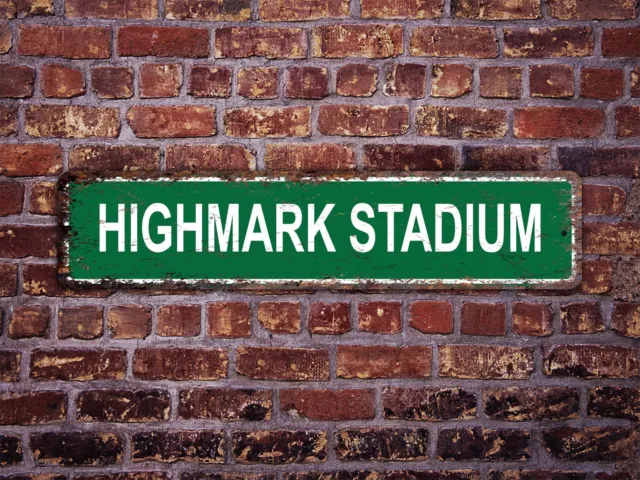Highmark Stadium Street Sign Buffalo Bills Football 3