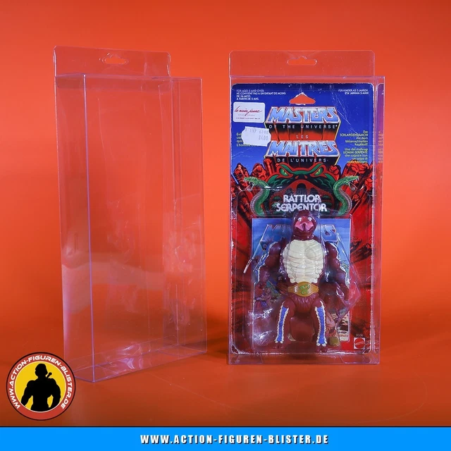 Masters of the Universe MotU Vintage und Commemorative Blister Case für alle MOC