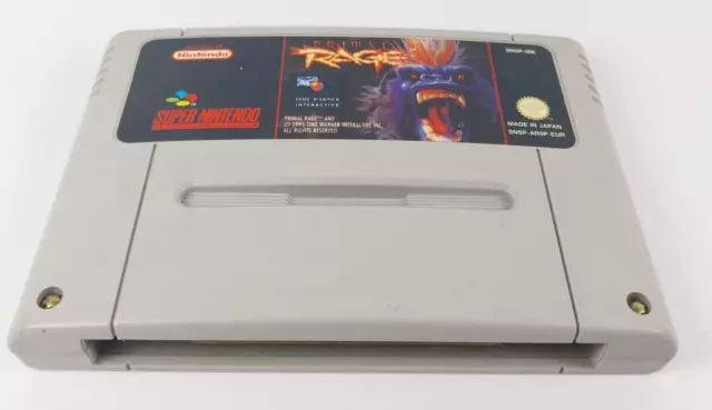 Primal Rage Jeu Super Nintendo Snes PAL EUR 3