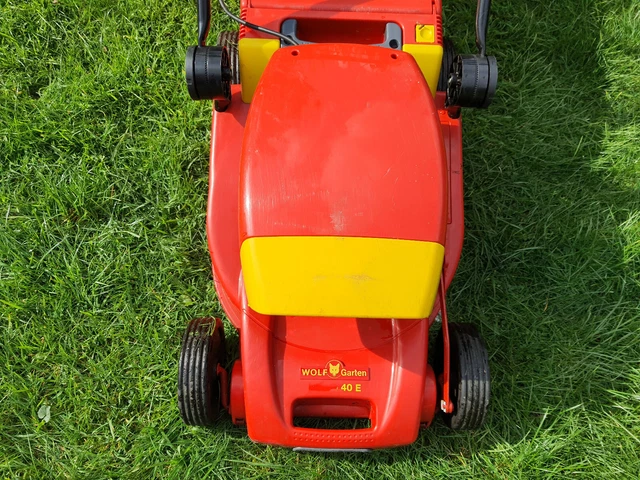 WOLF GARTEN ELEKTRO Rasenmäher 40 E Elektromäher mit Fangkorb EUR 120