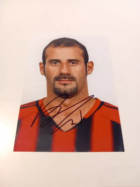 Signiertes Foto Guiseppe Pancaro AC Mailand NEU