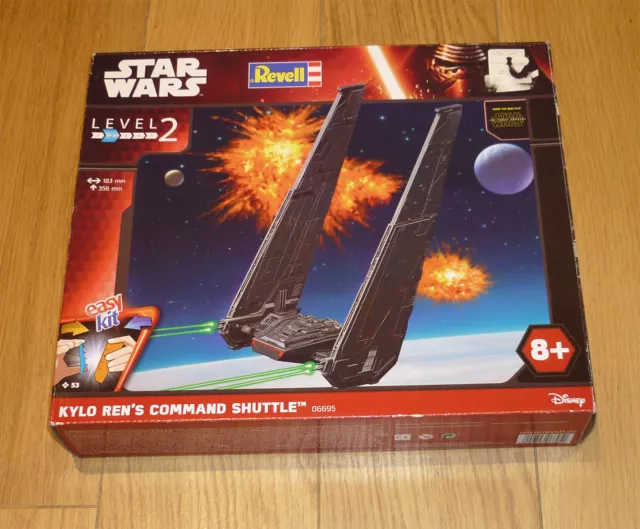 Revell 1/93 scale Kilo Ren’s Command Shuttle - Star Wars kit